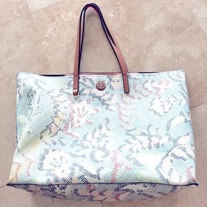 Tory Burch large floral tote